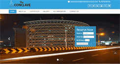 Desktop Screenshot of hoteltheconclave.com