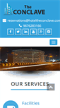 Mobile Screenshot of hoteltheconclave.com